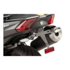 PORTA MATRICULA PUIG YAMAHA T-MAX 530 DX SX 17-19 NEGRO