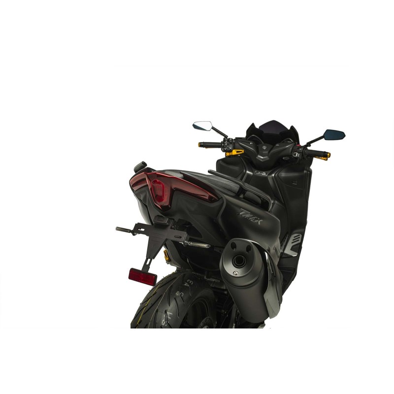 SUPPORT DE PLAQUE D'IMMATRICULATION PUIG YAMAHA T-MAX 560 20-21 NOIR