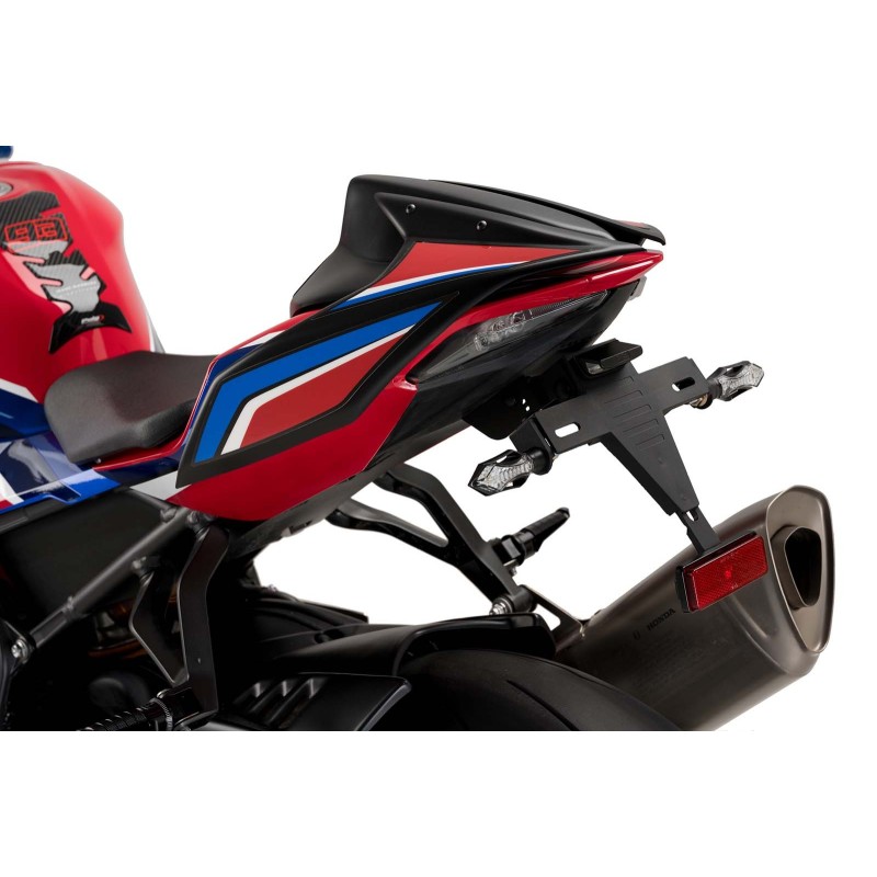 PORTA MATRICULA PUIG HONDA CBR1000 RR-R FIREBLADE SP 20-24 NEGRO