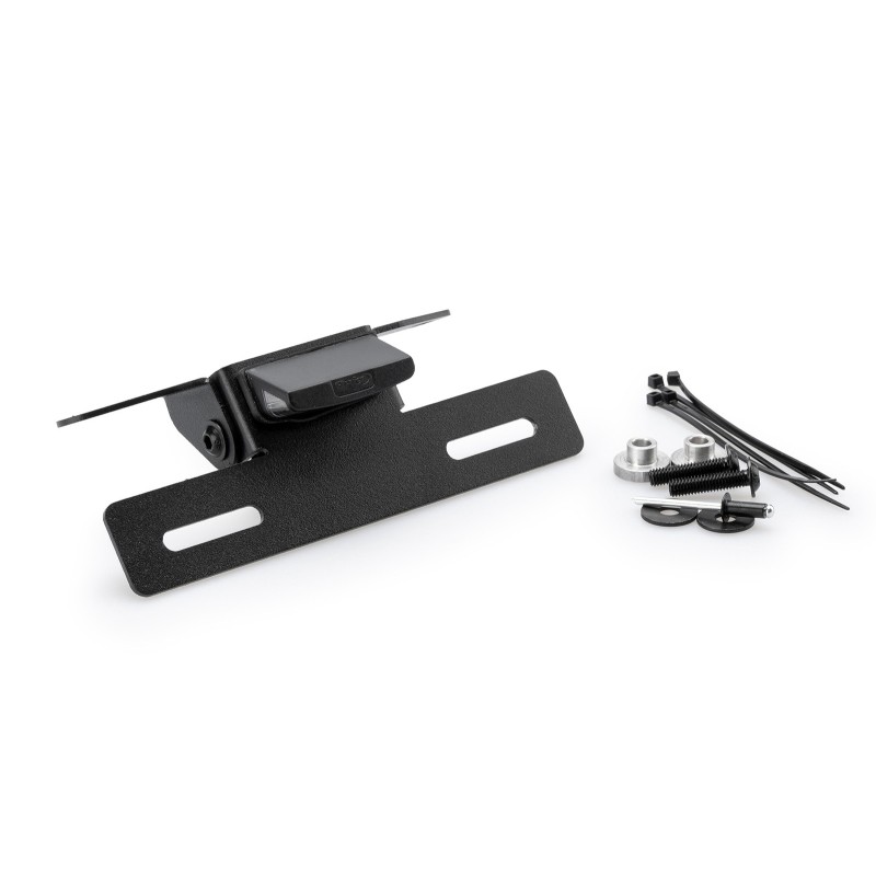 SUPPORT DE PLAQUE D'IMMATRICULATION PUIG YAMAHA X-MAX 125 14-17 NOIR