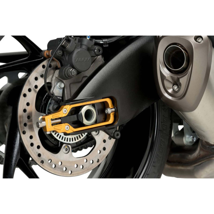 TENDEUR DE CHAINE PUIG POUR HONDA CB650R NEO SPORTS CAFE 2024 OR