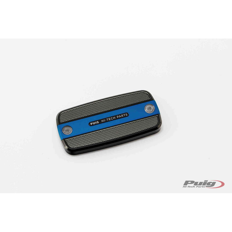 TAPON DEPOSITO DELANTERO PUIG PARA LIQUIDO EMBRAGUE FRENOS HONDA CB650R NEO SPORTS CAFE 2024 AZUL