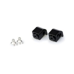 PUIG ADAPTADORES REPOSAPIES PASAJERO AJUSTABLE YAMAHA T-MAX 530 DX SX 17-19 NEGRO