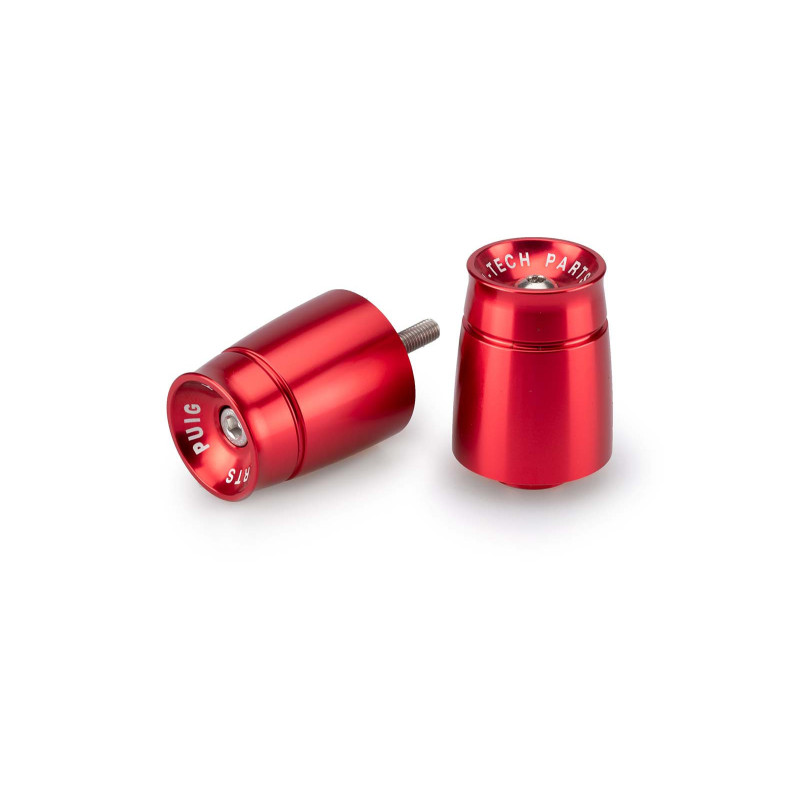 Embouts de guidon Puig Mod Sport pour Aprilia RS 457 24/25 Rouge