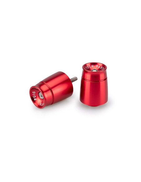 Embouts de guidon Puig Mod Sport pour Aprilia RS 457 24/25 Rouge