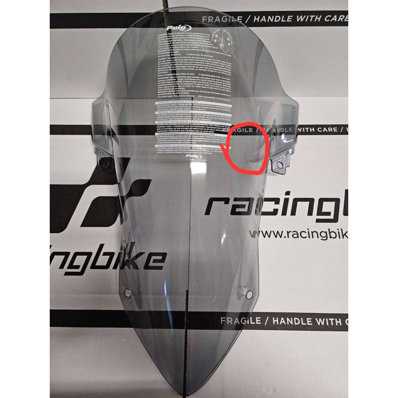 PUIG CUPOLINO R-RACER BMW M1000RR 21-22 FUME CHIARO