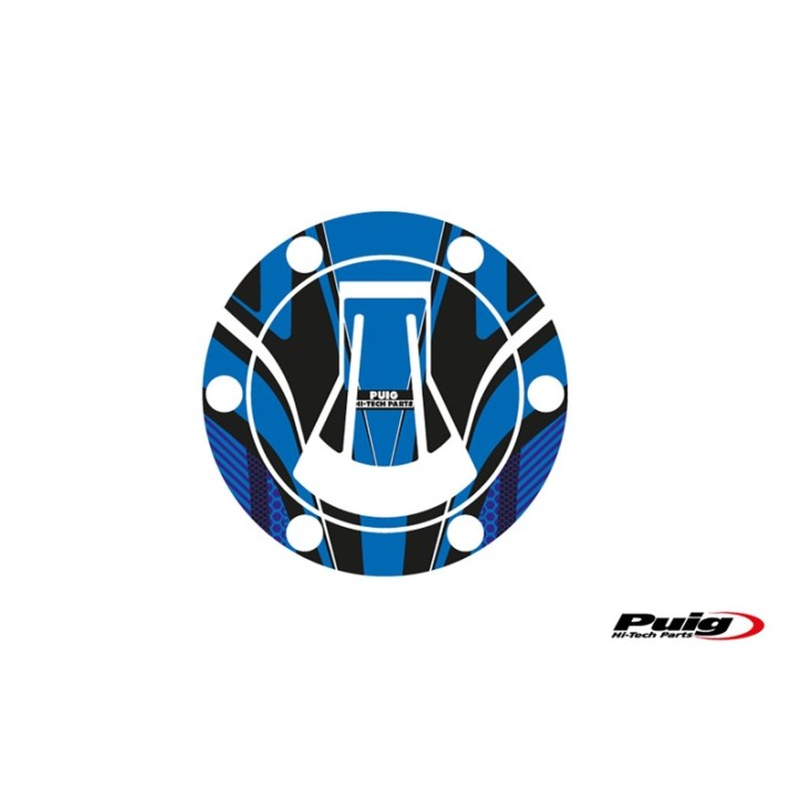 PUIG AUTOCOLLANT DE RESERVOIR RADIKAL POUR APRILIA RS 660 21-23 BLEU