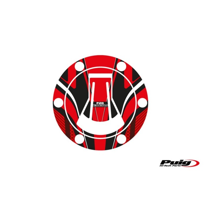 PUIG AUTOCOLLANT DE RESERVOIR RADIKAL POUR APRILIA RS 660 21-23 ROUGE