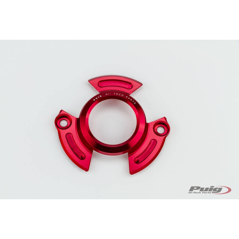 Protection de carter Puig pour Yamaha T-Max 530 droite/gauche 17/19 rouge