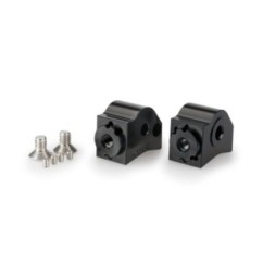 ADAPTADORES PUIG POGG GRIFOS PASAJERO AJUSTABLES HONDA NT1100 22-24 NEGRO