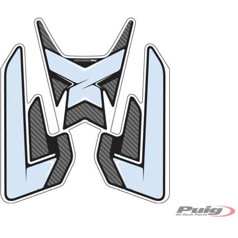 Adhesivo Puig para deposito de BMW R1200GS 13-16 con efecto carbono