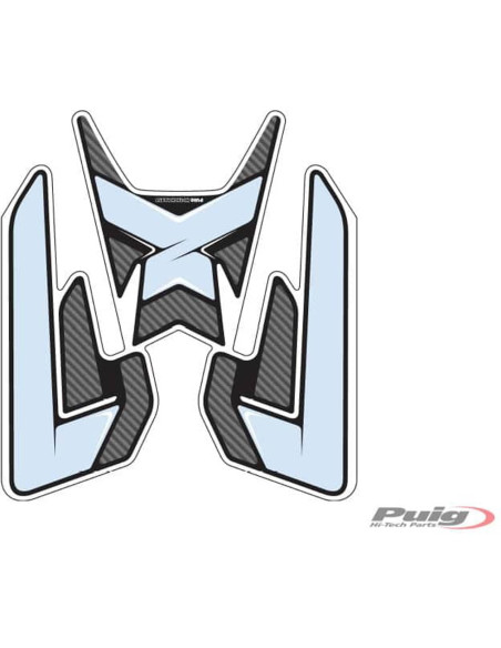 Adhesivo Puig para deposito de BMW R1200GS 13-16 con efecto carbono