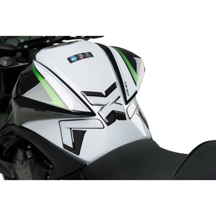 PUIG TANK STICKER FOR KAWASAKI Z800 13-16 CARBON LOOK