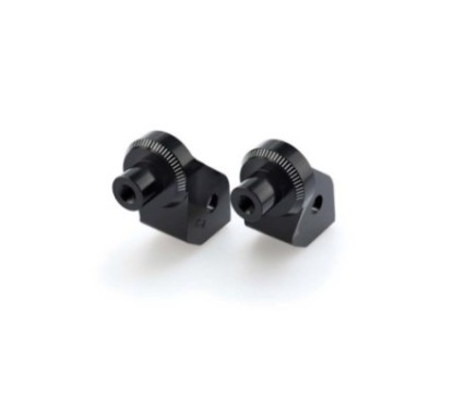 PUIG FOOTPEG ADAPTERS FIXED DRIVER BMW G650 GS 11-16 BLACK