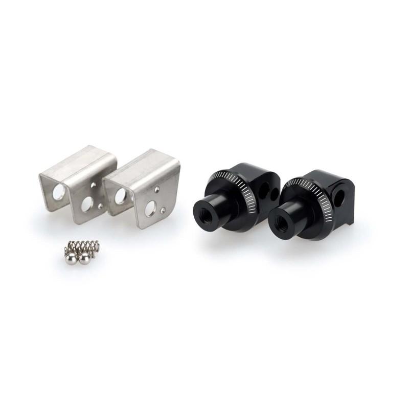 PUIG POGG ADAPTERS BMW F850 GS 18-24 BLACK PASSENGER FIXTURES