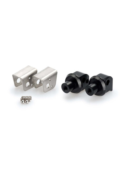 puig adattatori pogg fissi passeggero per bmw f850 gs 18 23 nero
