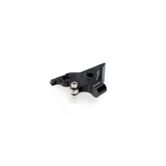 PUIG ADAPTADOR PALANCA FRENO TRASERO (IZQUIERDA) YAMAHA T-MAX 500 08-11 NEGRO