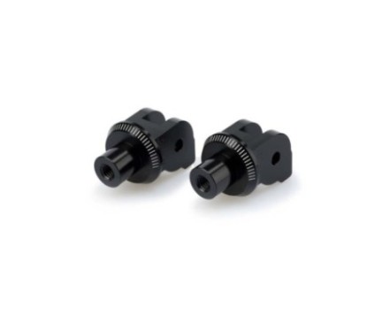 PUIG ADAPTADORES REPOSAPIES PASAJERO FIJO DUCATI MULTISTRADA 1260 S SD AIR 18-20 NEGRO