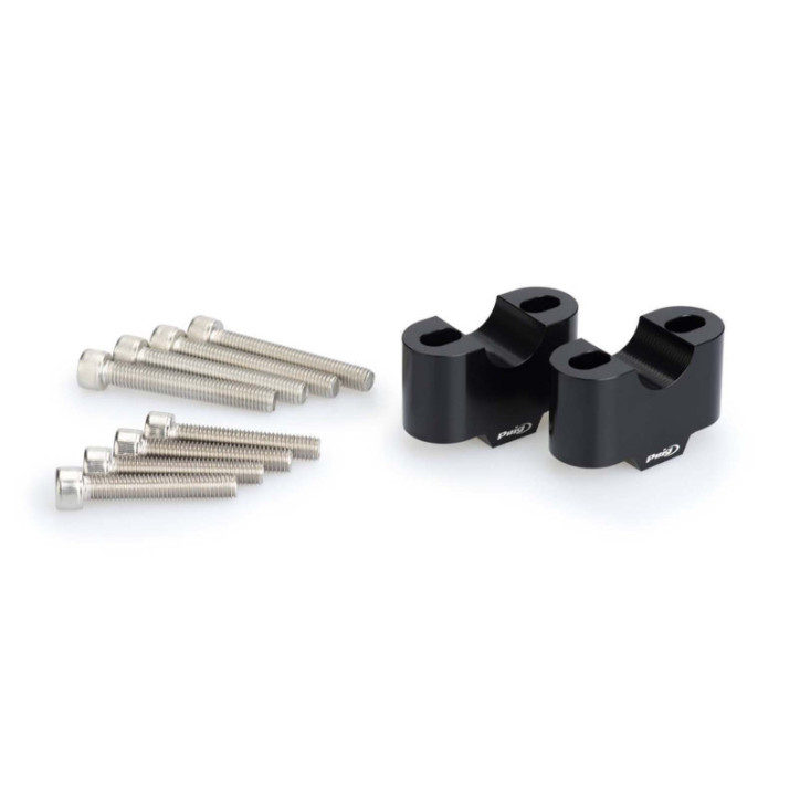 PUIG RISERS PER MANUBRI HUSQVARNA SVARTPILEN 801 2024 NERO-3672N