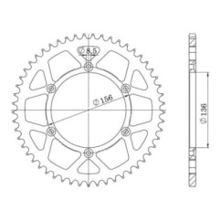 SGR CORONA AC P520-D52 FANTIC CABALLERO FT FLAT TRACK ABS 500 18 20