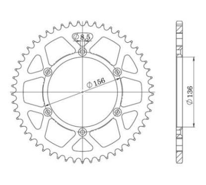 SGR CORONA AC P520-D52 FANTIC CABALLERO FT FLAT TRACK ABS 500 18 20