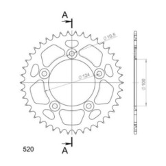 SGR COURONNE R AL P520-D36 DUCATI 999 R S 03 06