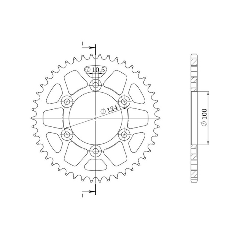 SGR CORONA R AL P520-D38 DUCATI ST3 992 04 07