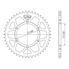 SGR COURONNE R AL P520-D42 SUZUKI GSX-R 1000 12 16