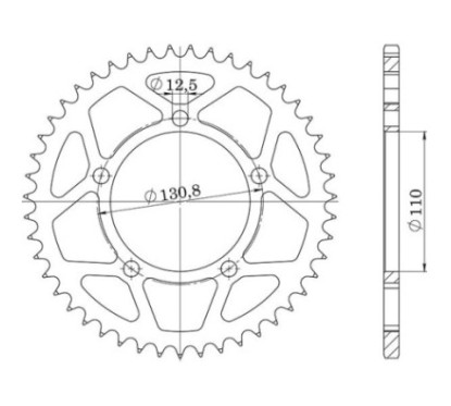 SGR CORONA R AL P520-D44 BMW S RR 1000 09 11