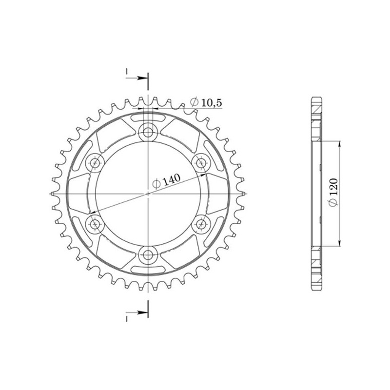 SGR CORONA R AL P520-D46 SUZUKI GSX-R 600 98 00