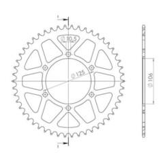 SGR COURONNE R AL P520-D47 TRIUMPH DAYTONA 675 06 12