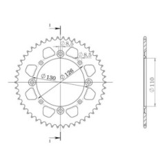 SGR COURONNE S AC P420-D47 KAWASAKI KX 65 02-14