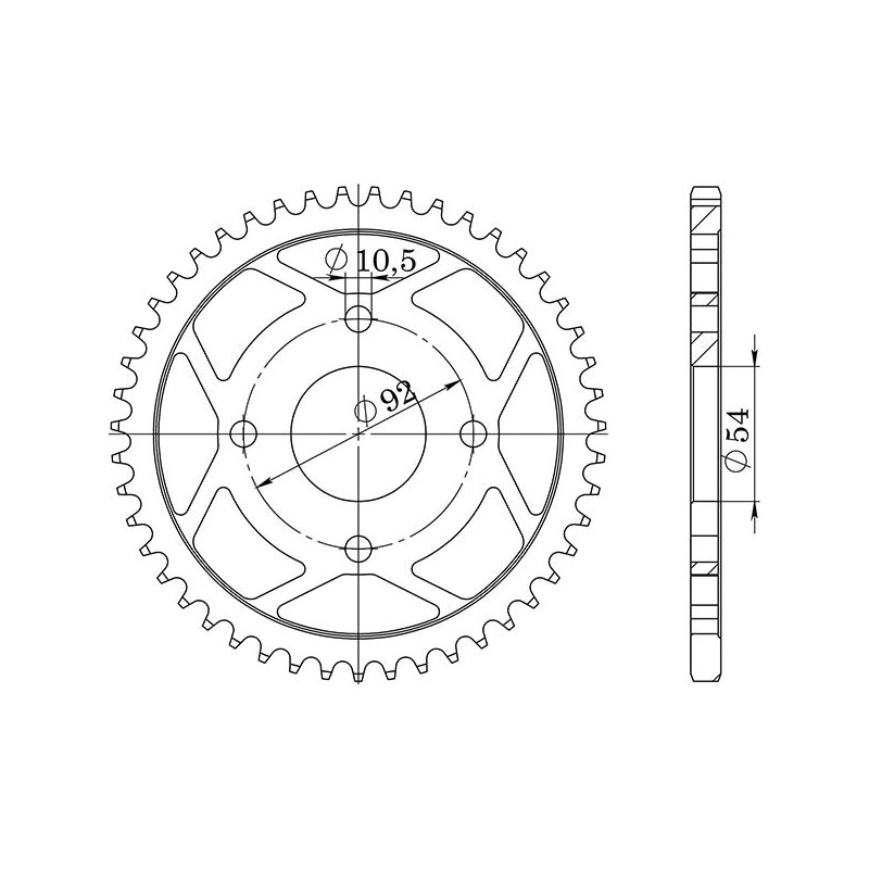 SGR COURONNE S AC P420-D47 MBK