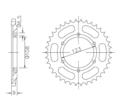 SGR CORONA S AC P420-D52 DERBI GPR 50 00 03