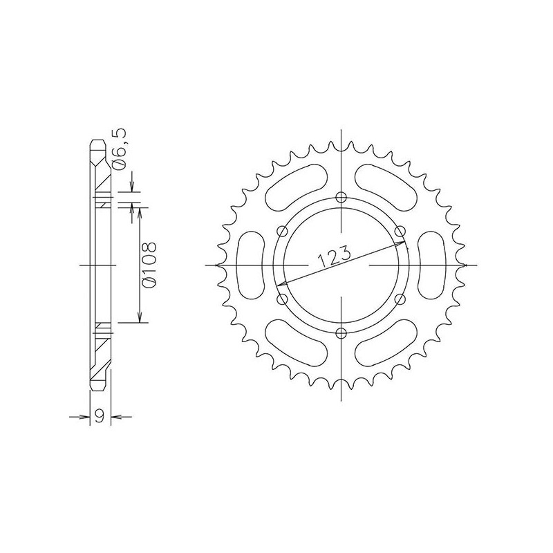 SGR CROWN S AC P420-D52 SUZUKI DR-Z 110 01 02