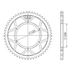 SGR CROWN S AC P420-D53 APRILIA RS 50 06-10