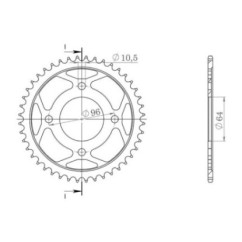 SGR CORONA S AC P428-D44 HONDA CG 125 2006