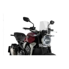 PUIG CUPOLINO NAKED NEW GENERATION SPORT PER HONDA CB1000R NEO SPORTS CAFE 18-20' TRASPARENTE