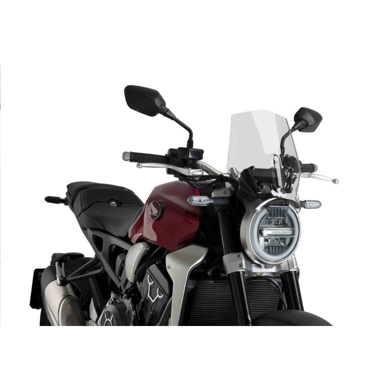 PUIG CUPOLINO NAKED NEW GENERATION SPORT PER HONDA CB1000R NEO SPORTS CAFE 18-20' TRASPARENTE