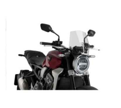 PUIG CUPOLINO NAKED NEW GENERATION SPORT PER HONDA CB1000R NEO SPORTS CAFE 18-20' TRASPARENTE