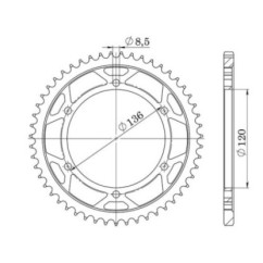 SGR CORONA S AC P428-D47 YAMAHA TDR 125 93 98