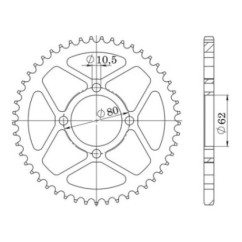 SGR COURONNE S AC P428-D49 YAMAHA TT R 125 00-12