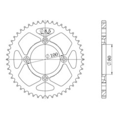 SGR CROWN S AC P428-D50 HONDA CRF F 100 04 17