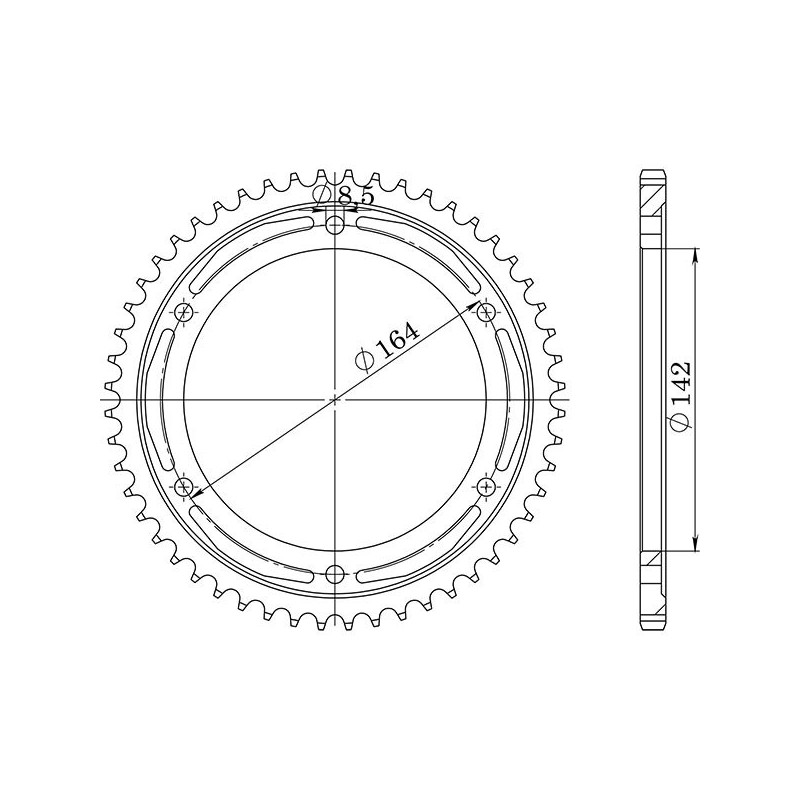 SGR COURONNE S AC P428-D52 HYOSUNG GT COMET R IE 125 07 08