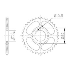 SGR CORONA S AC P520-D32 E-TON RXL-R VIPER R 4T 150 05 09