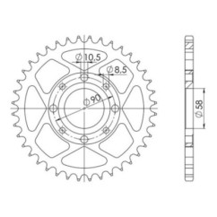 SGR COURONNE S AC P520-D33 HONDA CB NIGHTHAWK 250 91-06