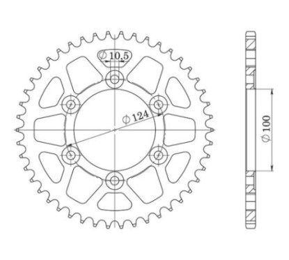 SGR KRONE S AC P520-D36 DUCATI SUPERSPORT 600 1994