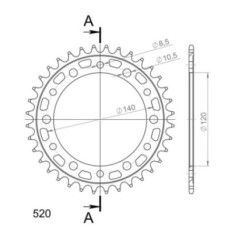 SGR CORONA S AC P520-D36 HONDA CBR R ABS 300 15-17