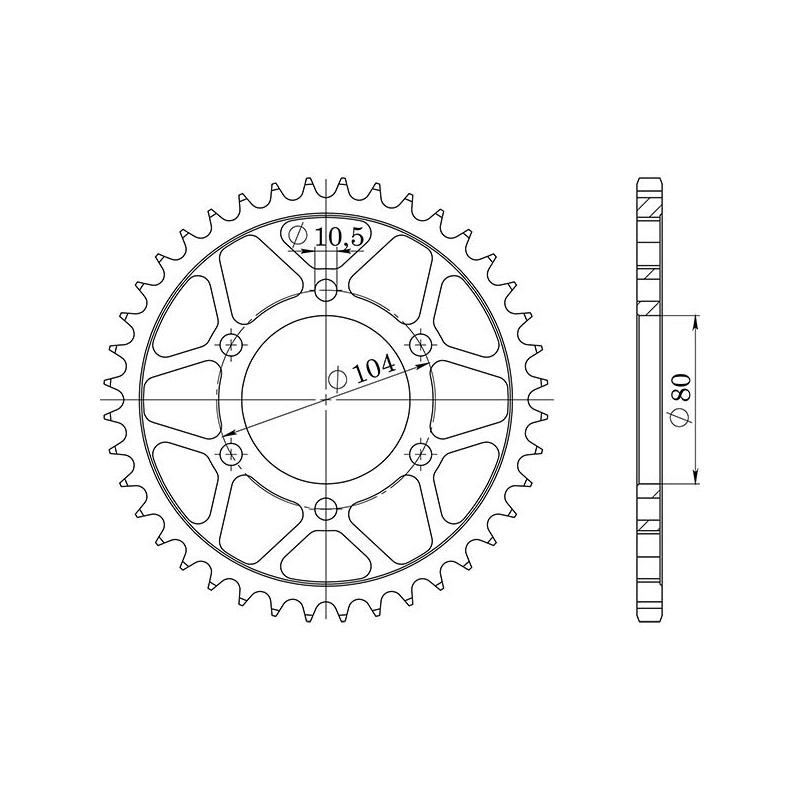 SGR CROWN S AC P520-D36 POLARIS SCRAMBLER 2X4 500 00 03