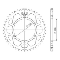 SGR COURONNE S AC P520-D39 YAMAHA RD LC F 350 85 86